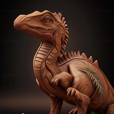 3D модель Leiosauridae (STL)